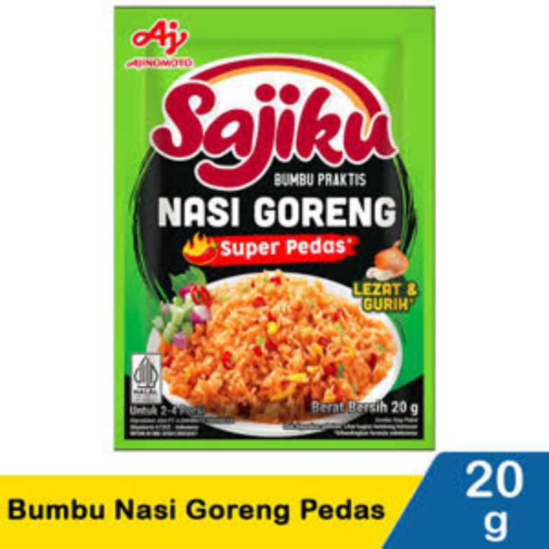 

Sajiku Bumbu Nasi Goreng Pedas 20 gr