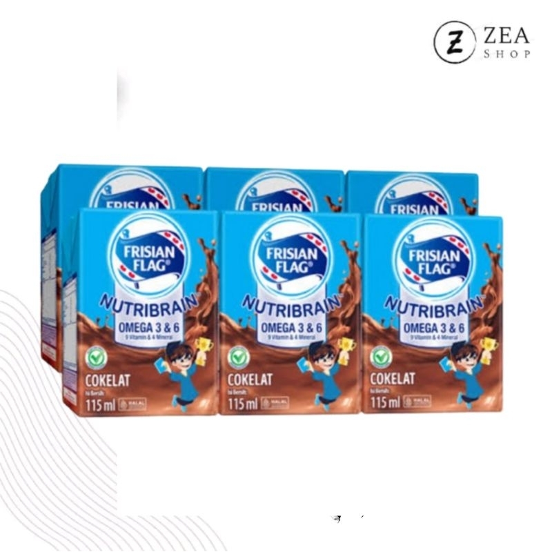 

Frisian Flag Susu Omega 115Ml 1 paket isi 6 pcs