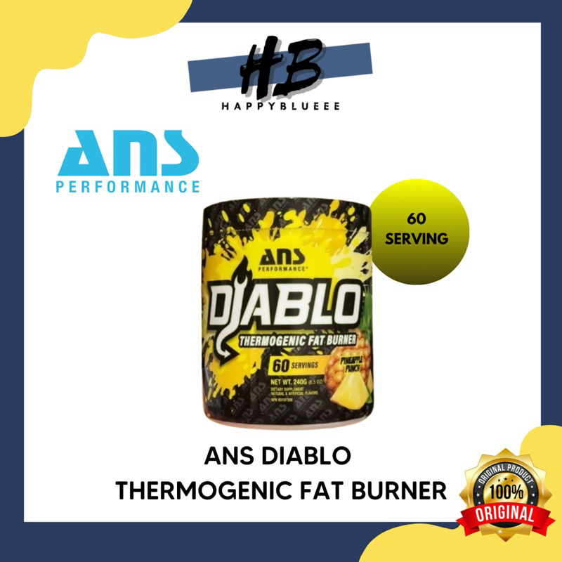 ANS DIABLO FAT BURNER 60 SERVINGS