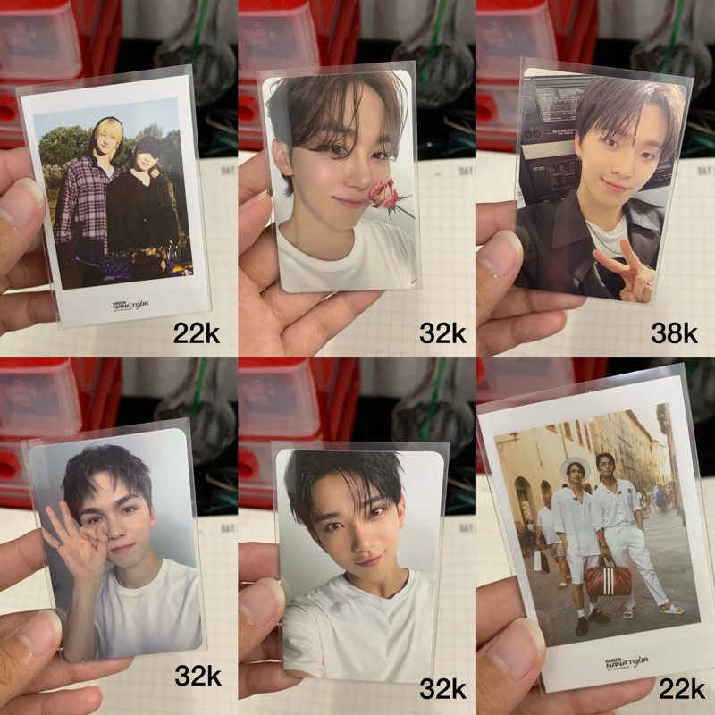 PHOTOCARD SEUNGKWAN DINO VERNON JOSHUA 17 RIGHT HERE POLAROID NANA TOUR