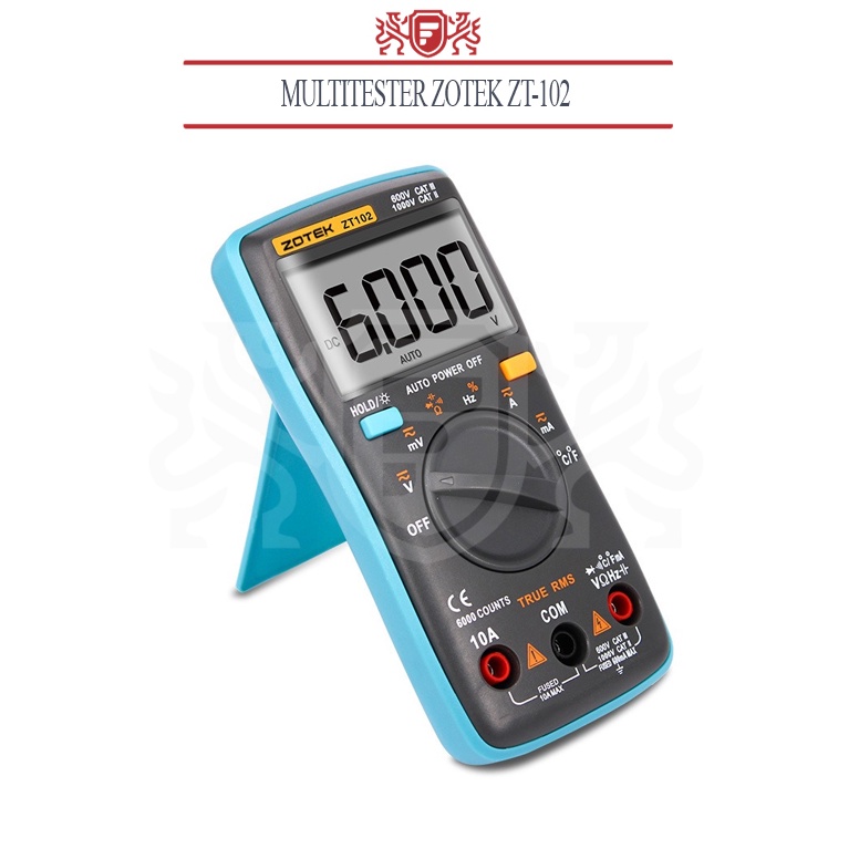 Paling Dicari Multitester Zotek ZT12  Multimeter Zotek ZT12  Avometer Zotek ZT12  Avometer Digital Z
