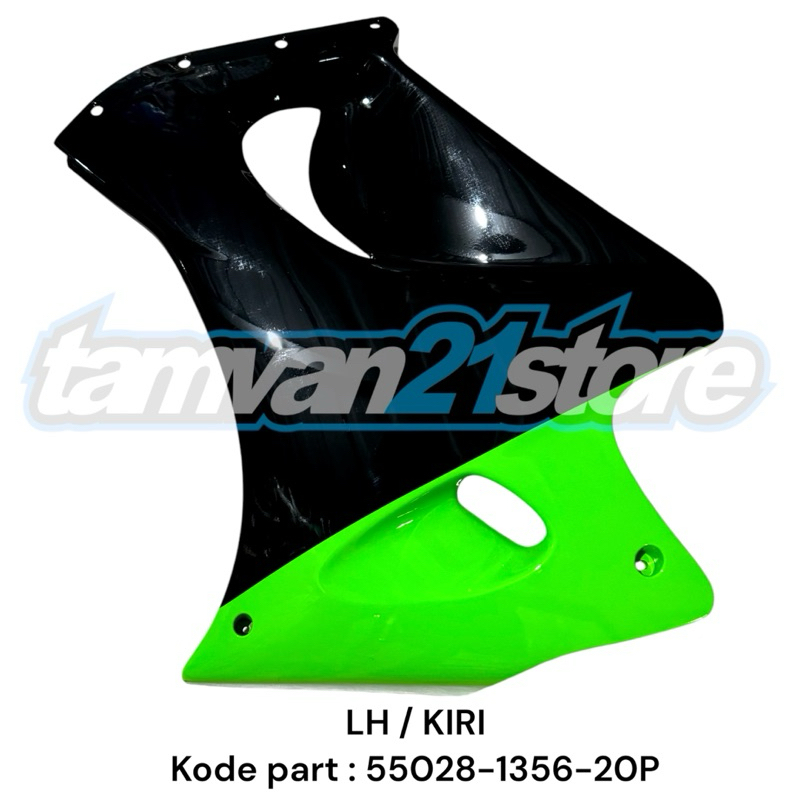 BODY FAIRING SAMPING KIRI NINJA RR OLD SE ORIGINAL KAWASAKI