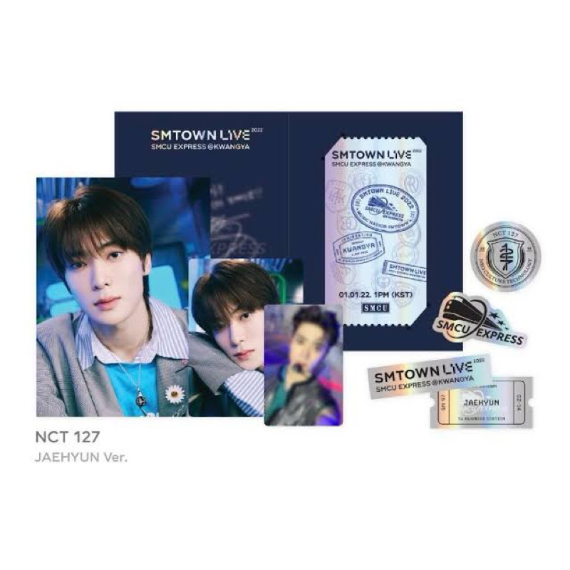 MD SMCU NCT 127 SPECIAL AR TICKET SET 2022 (Jaehyun ver)