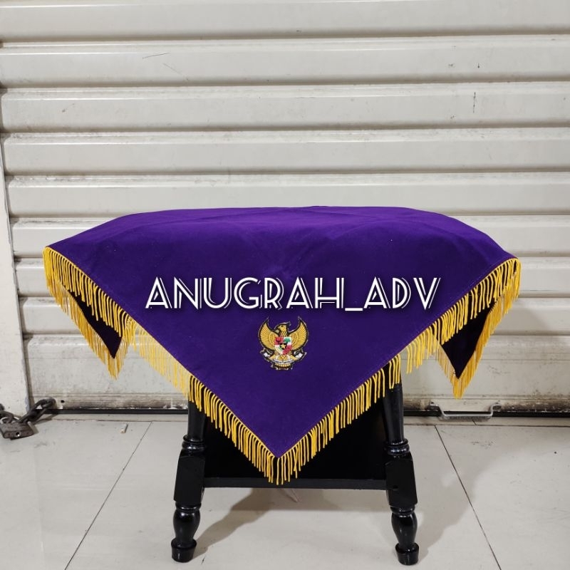 alas baki taplak baki upacara bendera paskibraka - UNGU