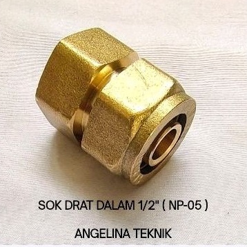 sok drat dalam 12 NP5  nepel air panas sock drat dalam NP512