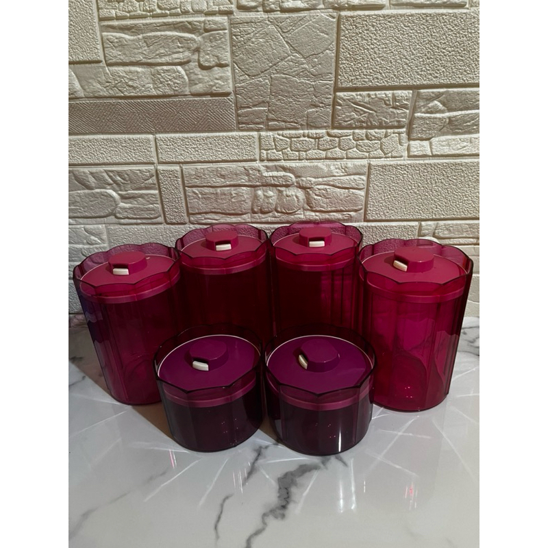 set toples counterpart advance 1,7L dan 500ml ori tupperware