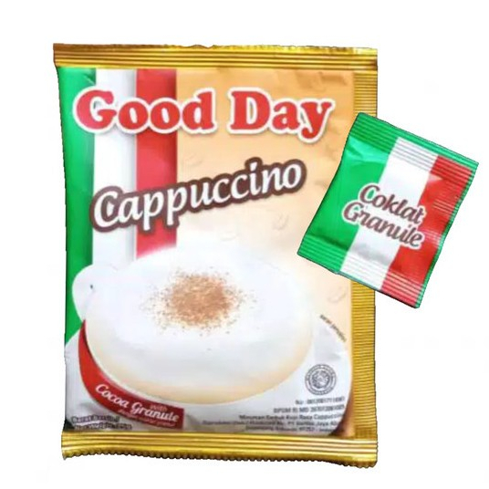 

1 Sachet Kopi Bubuk Good Day Capuccinno 25gr Original