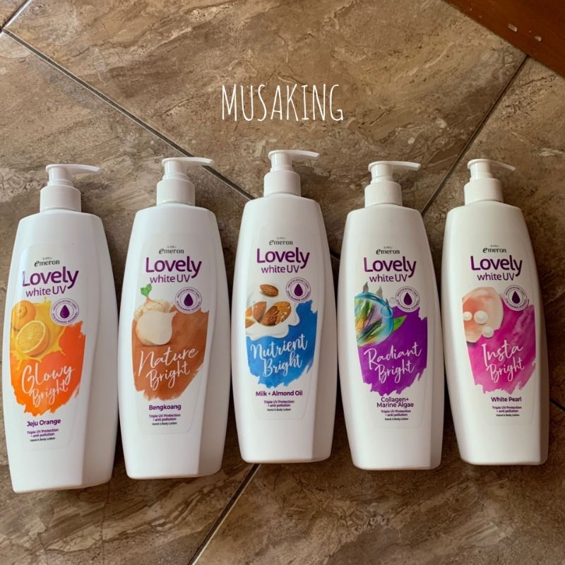 Emeron Lovely Hand Body Lotion Emeron Lovely White 500ml