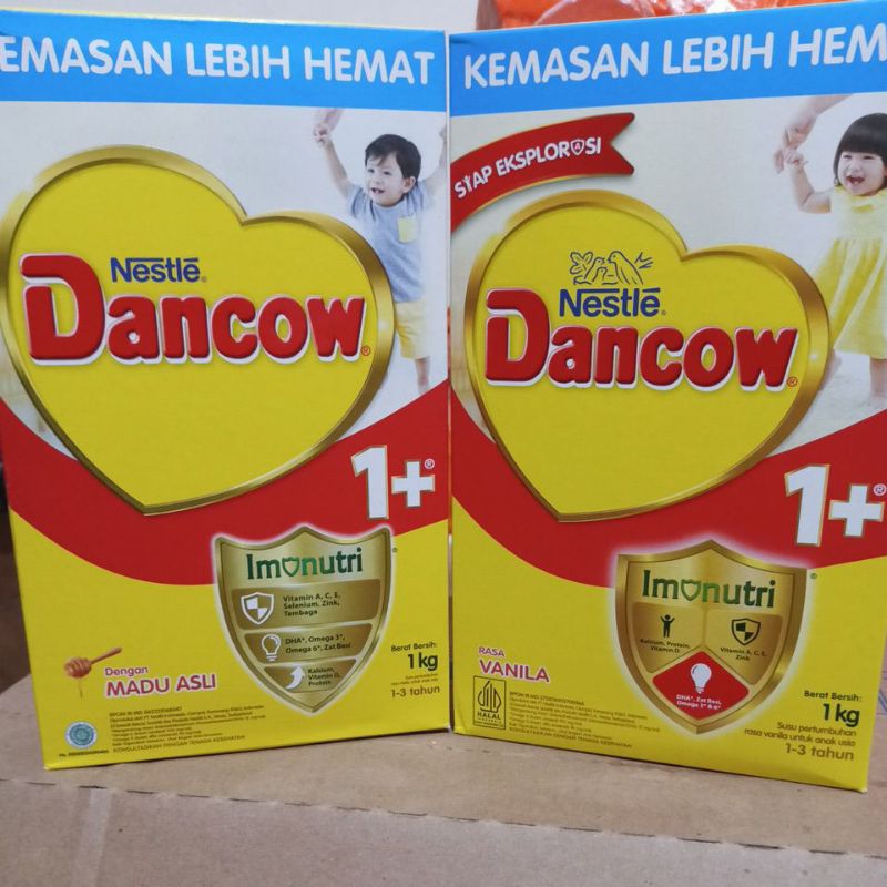 Dancow 1 Vanila / Madu 1kg 1 kg 1000 g