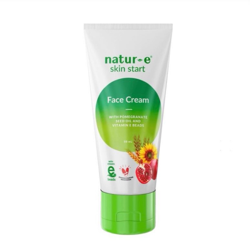Natur-E Face Cream 50ml / Skin Start / Pelembab / Krim Pelembab / Perawatan Wajah / Skincare / Paket