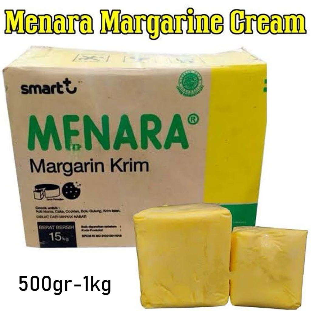 

Grosirku Margarin menara krim 1 kg / mentega menara krim 500 gram Bayar Di Tempat