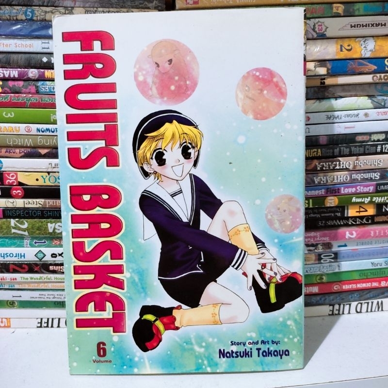 komik fruits basket vol 6 bahasa inggris terbitan chuang yi preloved