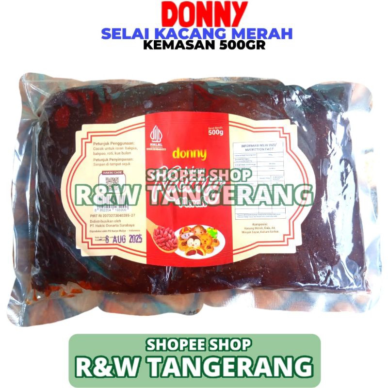 

Donny Isian Filling Selai Kacang Merah 500 Gram