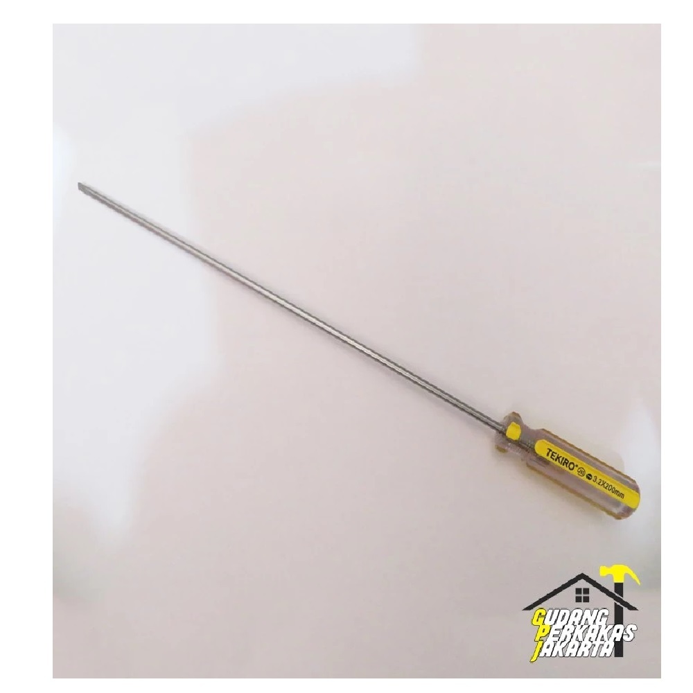 OBENG SETING /Obeng Setting (-) Min 4x200MM Obeng Setting Tekiro