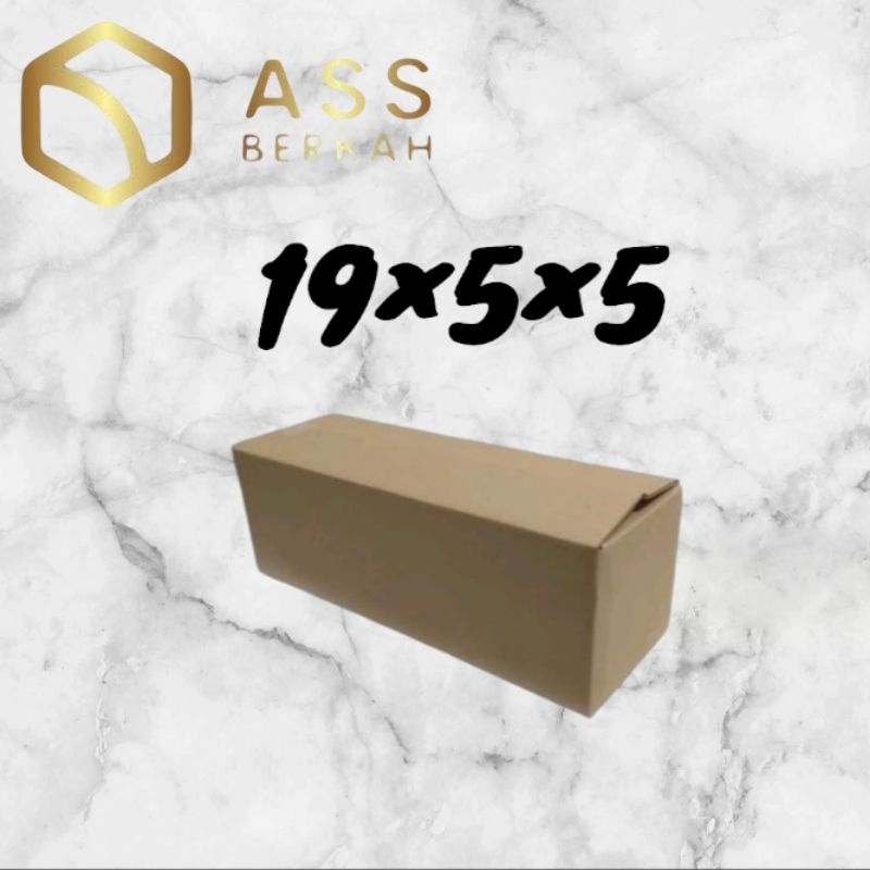 

kardus box packing 19×5×5