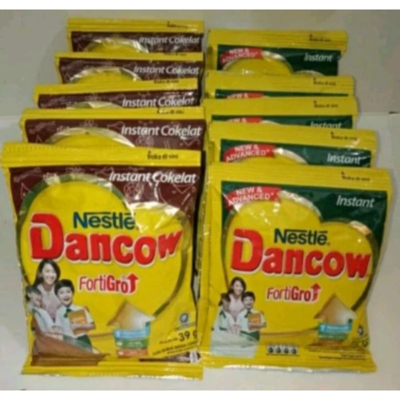 

NESTLE DANCOW FORTIGO 1 RENCENG ISI 10 SACHET