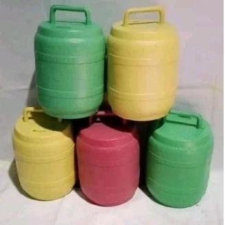 (1 PCS) Celengan Gentong Celengan Plastik Ukuran Kecil / Tanggung/ Besar