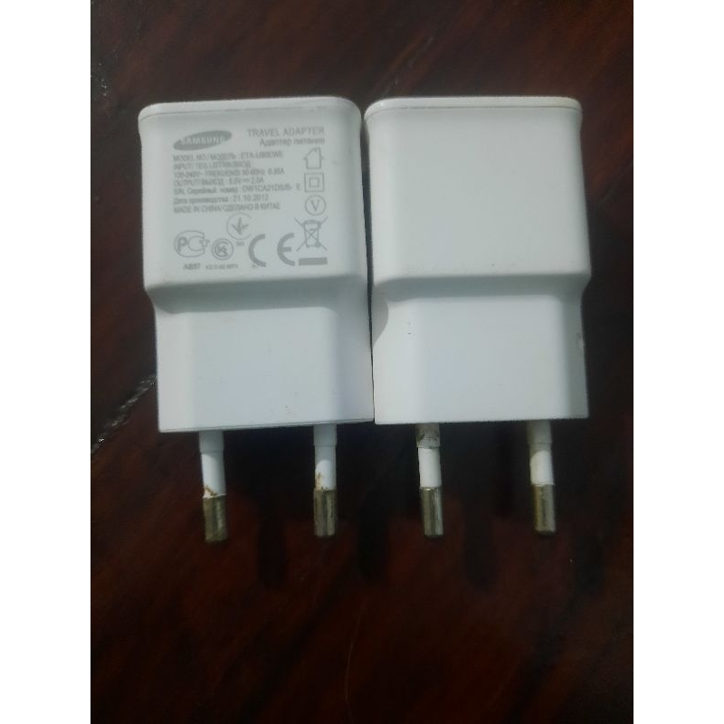 Batok Charger Samsung 2A second ori bawaan HP