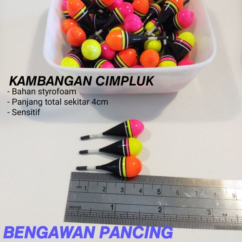 KAMBANGAN CIMPLUK TANAGO Pelampung Floater Micro Fishing Wader