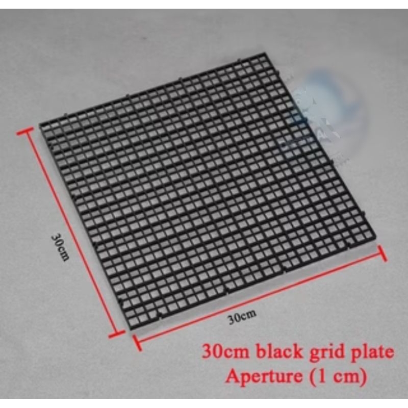 Sekat jaring aquarium braket - sekat + dop kupu + clip holder multifungsi sebagai tutup aquarium