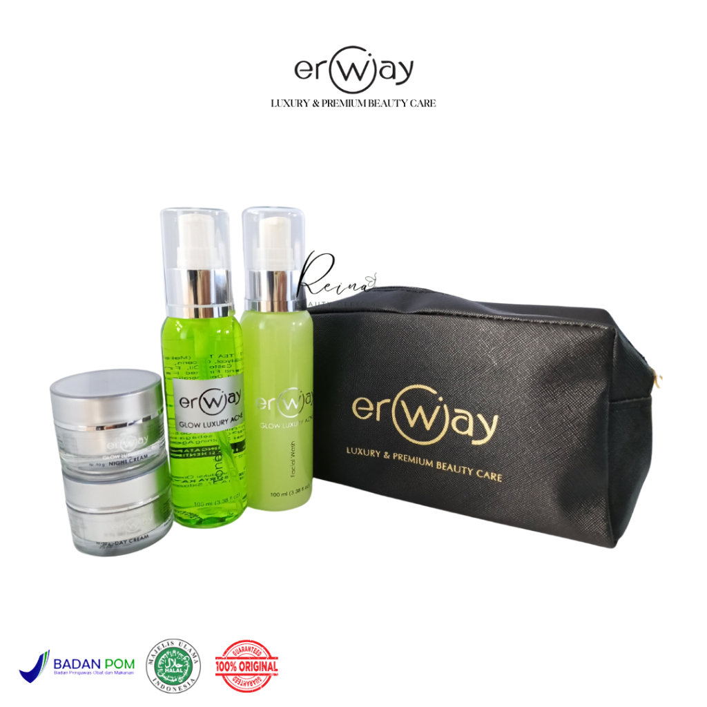 Paket Erway Glow Acne Luxury BPOM