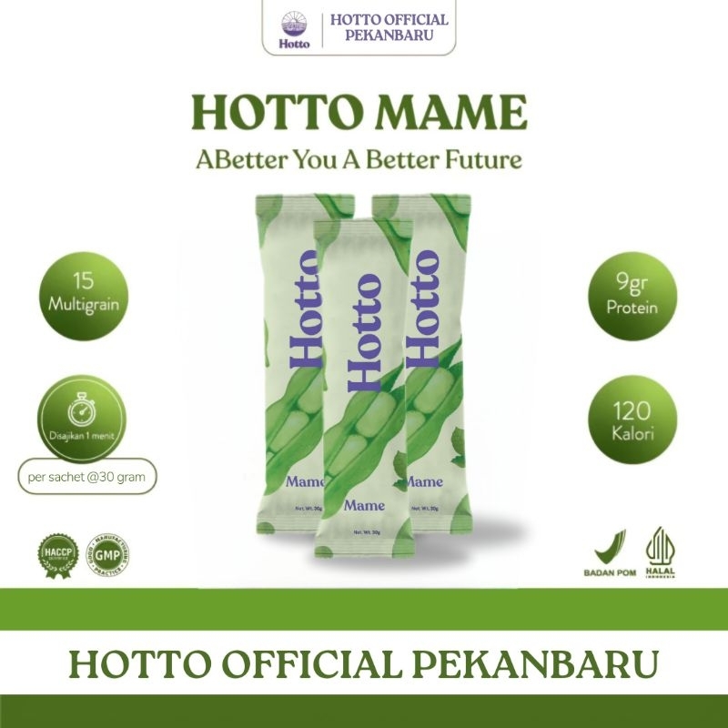 

Hotto Mame kemasan sachet