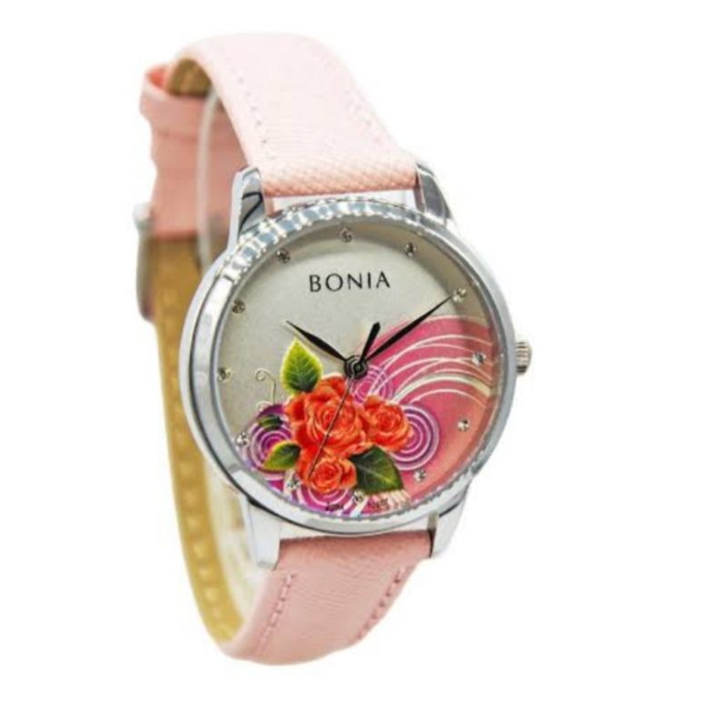 jam tangan Bonia B10507-2517 original warna pink biru hitam