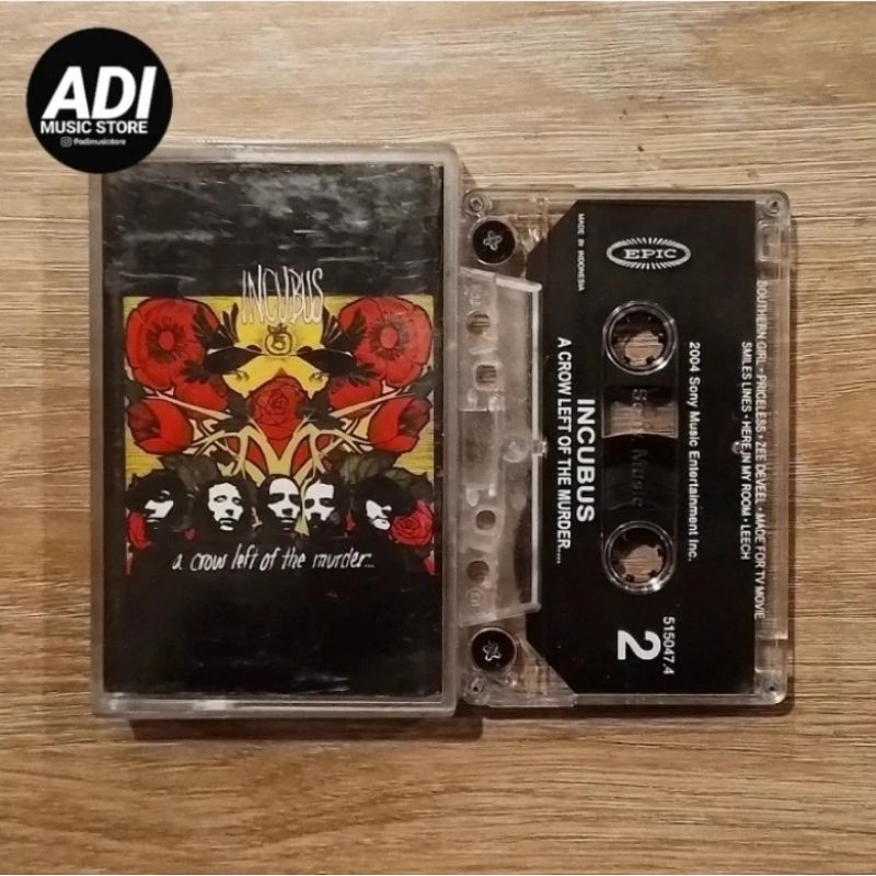 USED Incubus - A Crow Left Of The Murder (Kaset Tape Pita)
