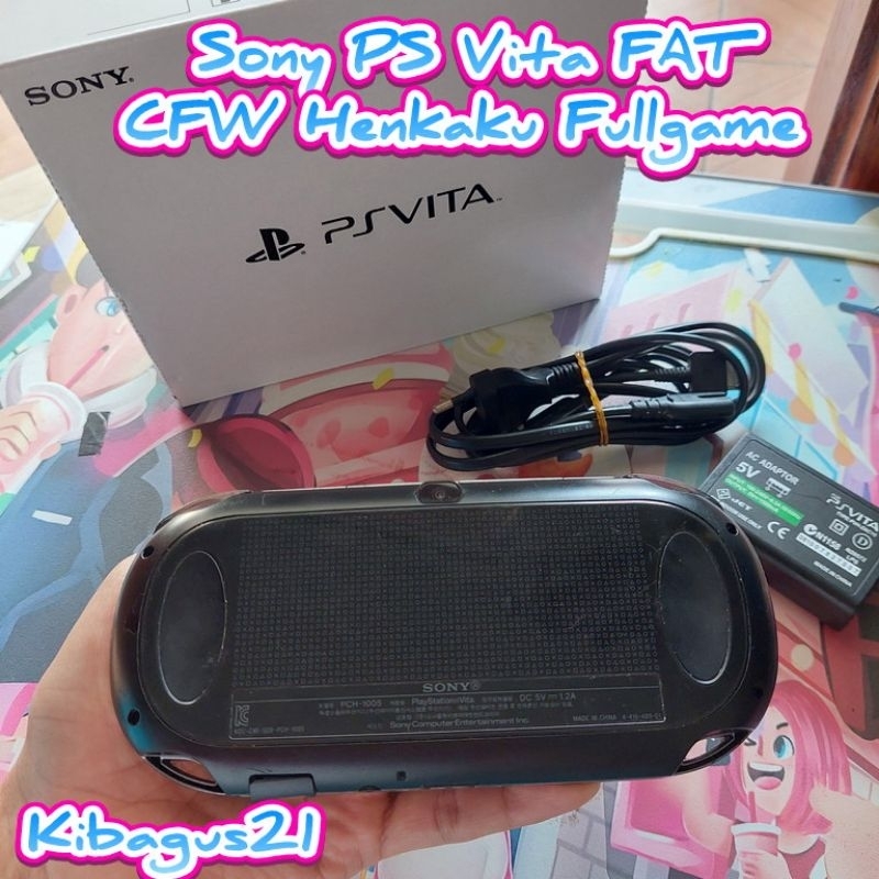 psvita psp ps vita fat cfw hen 64gb fullgame