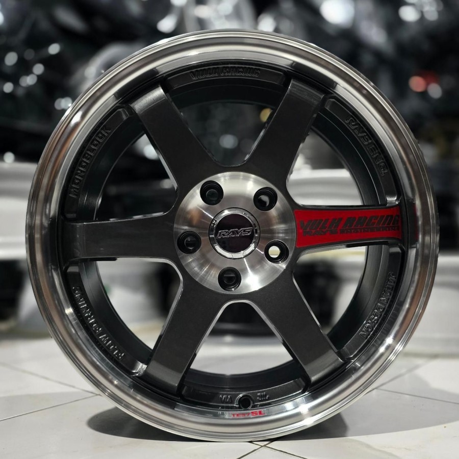 velg mobil ring 17 TE37 FLOW FORMING velg r17 hrv rush crv terios xpander innova