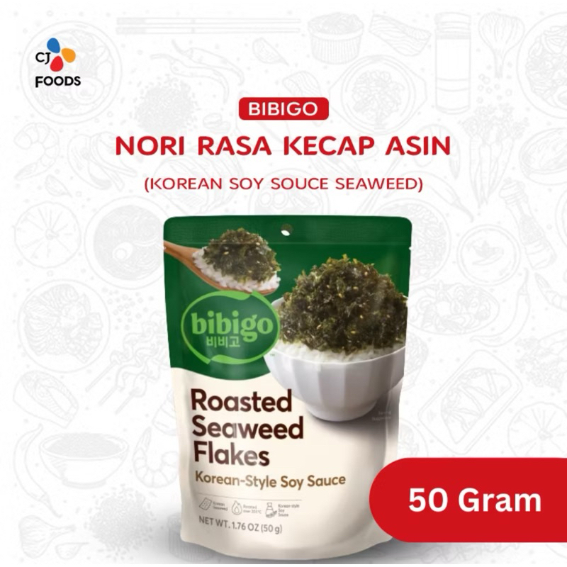 

Bibigo Korean Seaweed Flakes 50gr