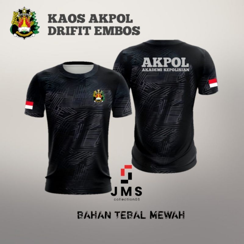 Kaos AKPOL / Baju kaos AKPOL / Kaos AKPOL bahan tebel dryfit premium bisa cod