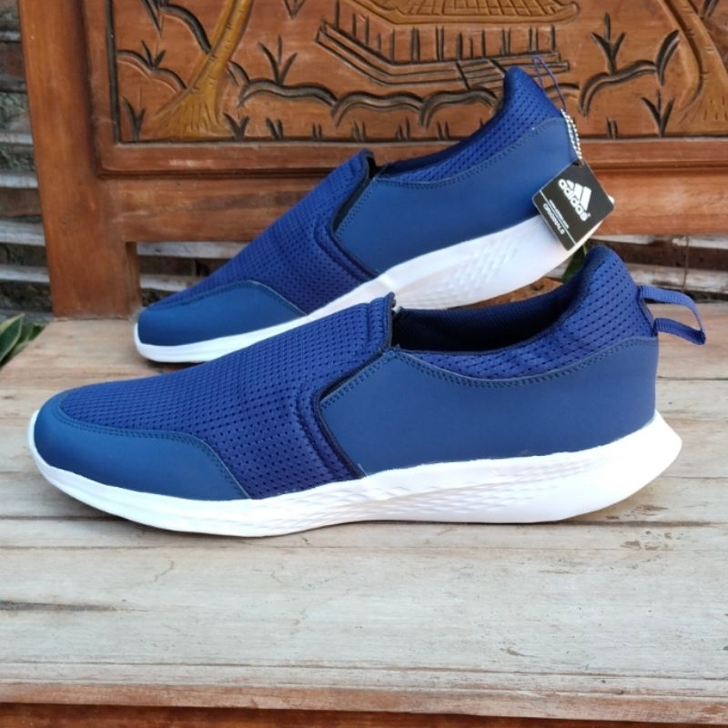 Slip On Pria Sepatu  Jumbo Big Size 44 - 49 Pria Casual Santai kerja