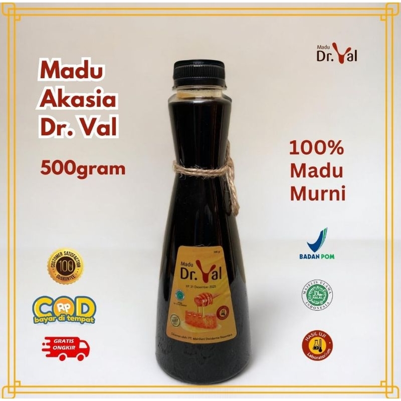 

DISKON 40% Madu Akasia 500g Madu murni berkualitas