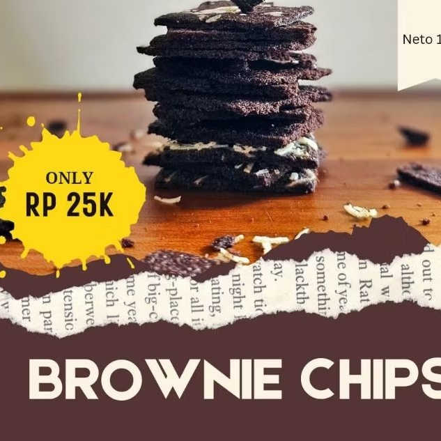 

brownie chips | brownies crispy