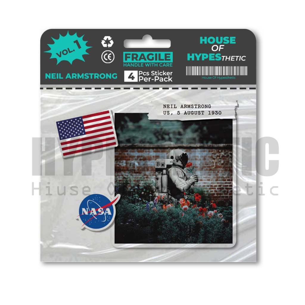 

Sticker Astronot Galaxy Neil Armstrong Nasa Hypebeast and Aesthetic Hypesthetic untuk Case Hp, Laptop, dsb || NASA NEIL ARMSTRONG