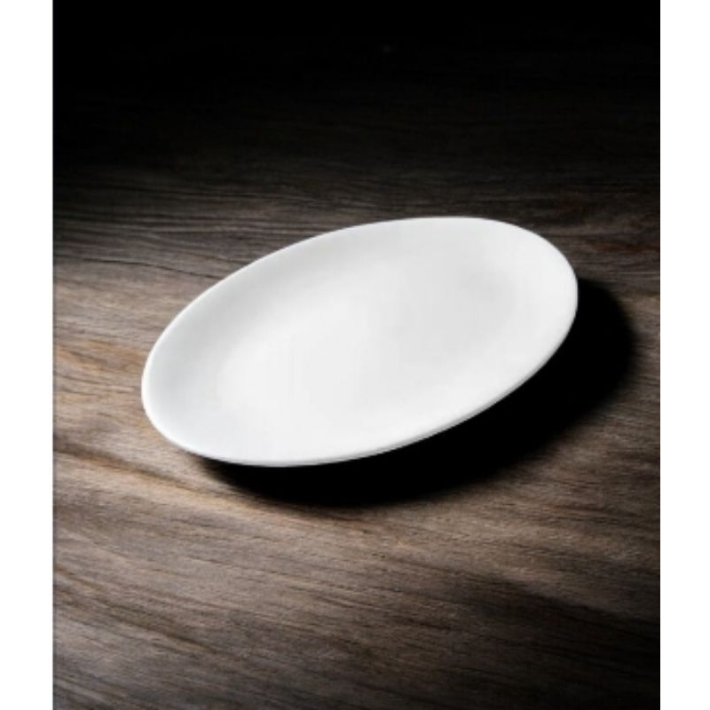 Piring oval Oval Plate Piring opal Piring saji Piring keramik