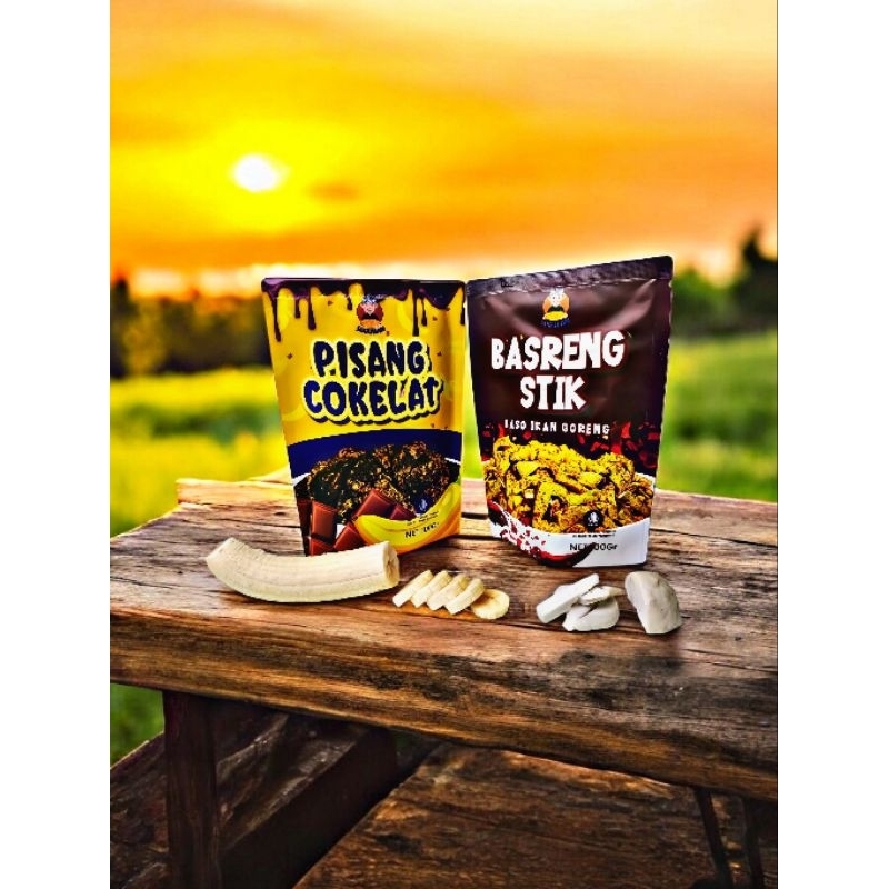 

Suguhan Snack Paket Bundling 2 - 1 pcs Pisang Colat + 1 pcs Basreng Stick