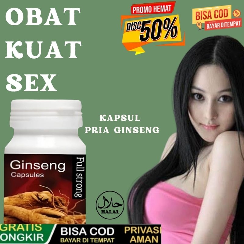 Obat Kuat Ori Kapsul Ginseng Ampuh Pria Cina Perkasa Dan Lebih Kuat Tanpa Efek Samping Lemah Sy4hw4t