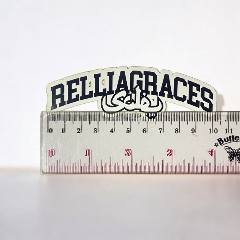 

STICKER RELLIAGRACES - ICONIC || GLOSSY CUTTING || 1 PCS