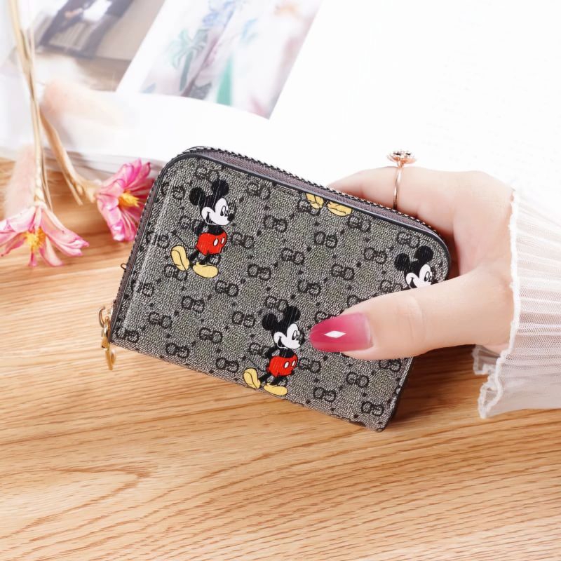 Dompet Kartu Motif Karakter Lucu Dompet ATM Card Holder Wallet Multifungsi