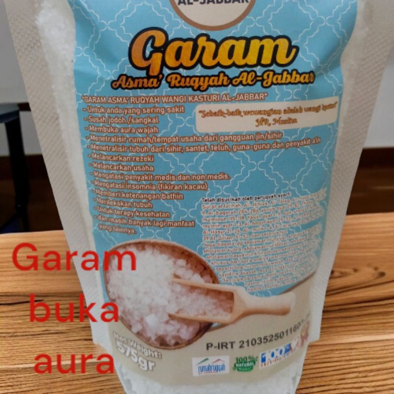 

garam aura proteksi buka aura magnet kerezekian dan pelancar usaha aura kejayaan