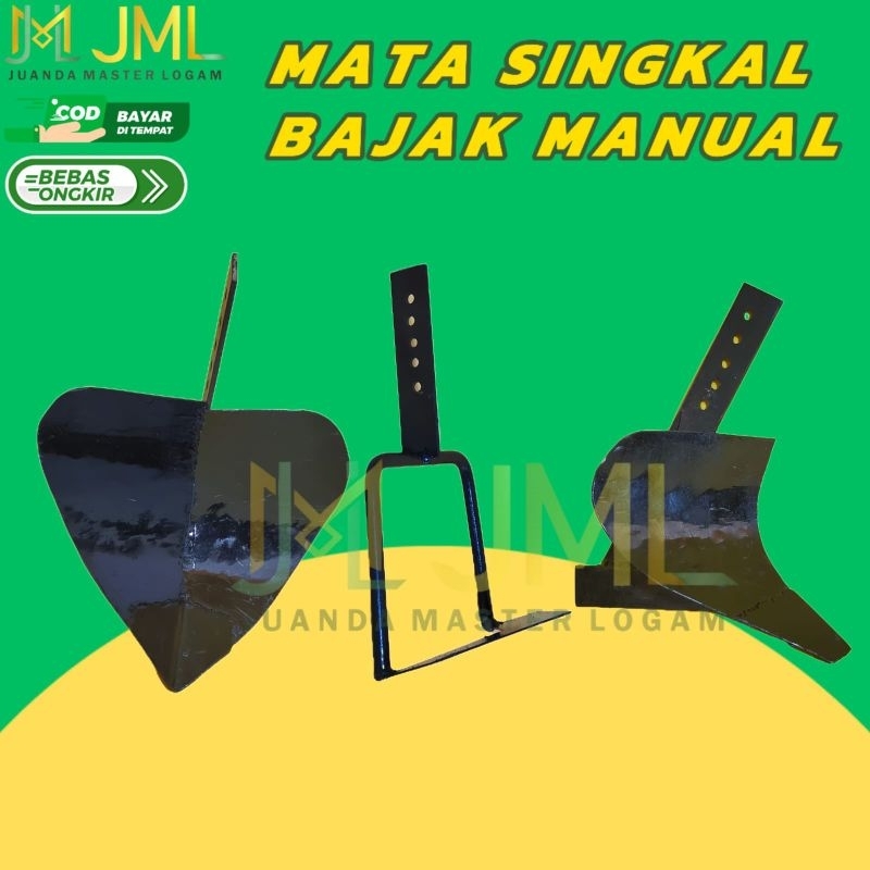 MATA SINGKAL BAJAK MANUAL PORTABEL + BAUT TERMURAH BERKUALITAS
