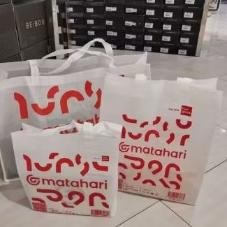 

Shopping Bag Tas Belanja Brand Matahari Original Bahan Spoundbound