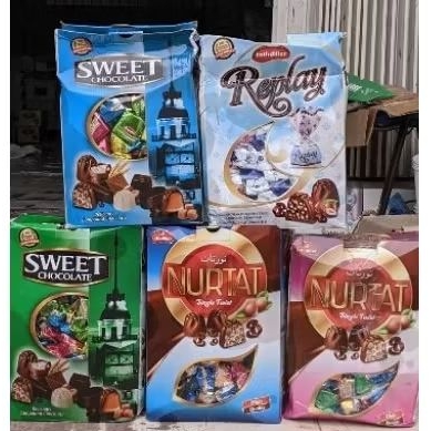 

COKLAT ARAB MIX/COKLAT TURKI 1KG/COKLAT MIX/OLEH-OLEH HAJI UMRAH