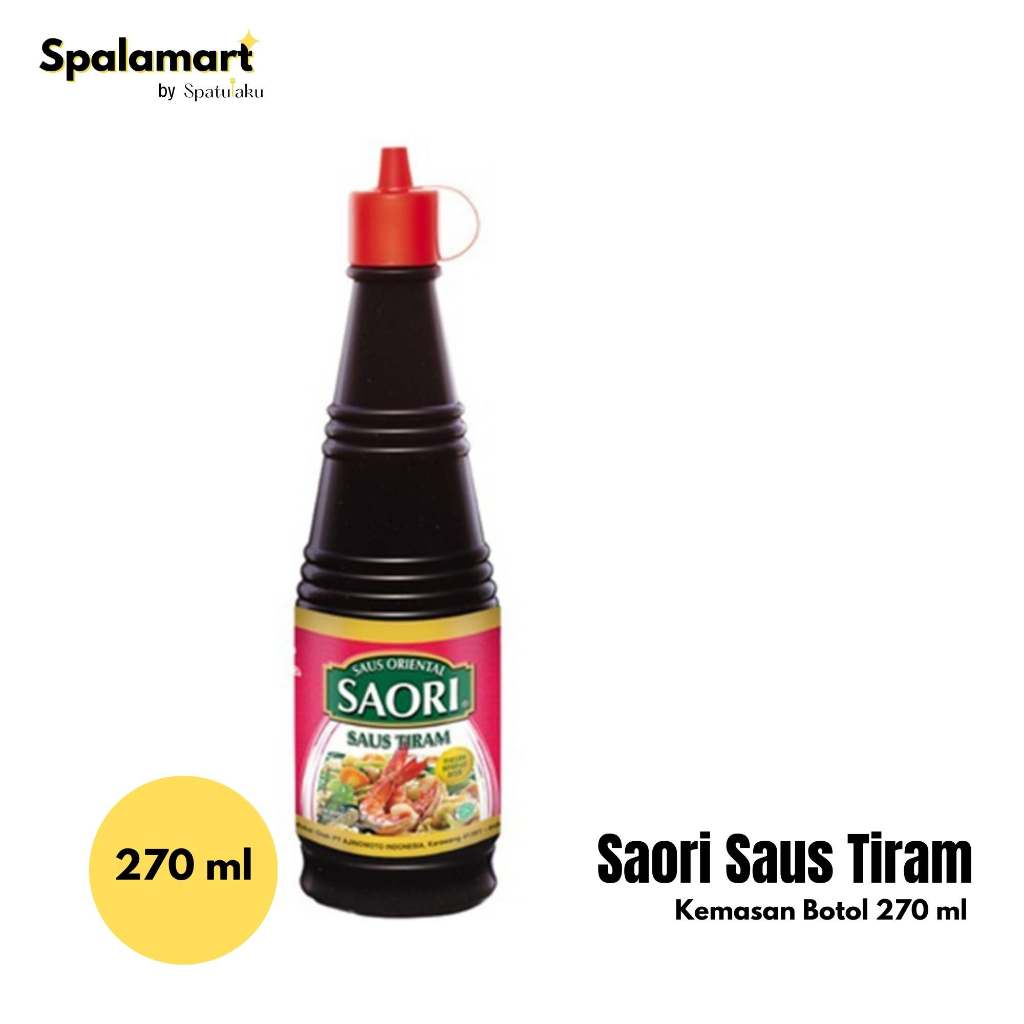 

Saori Saus tiram Botol kemasan 270 gr