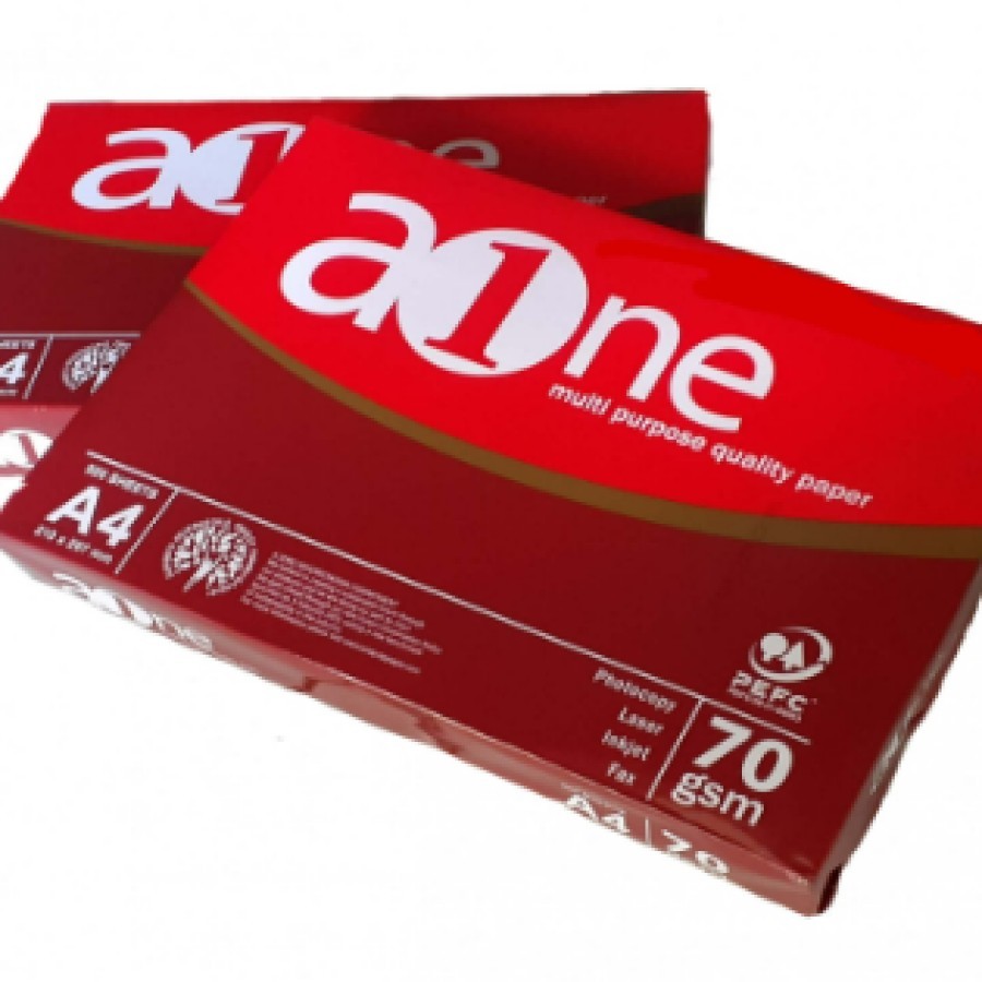 

Aone A4 70 gram / Kertas Fotocopy merek Aone A4 70 Gram/Kertas500 lembar