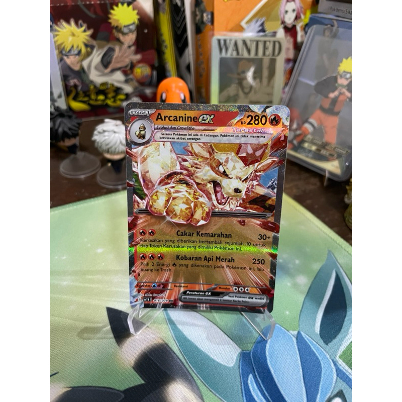 Arcanine EX RR, 016/078. Pokemon TCG Indonesia