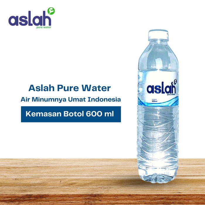 

Aslah - Air Mineral 600ml sehat
