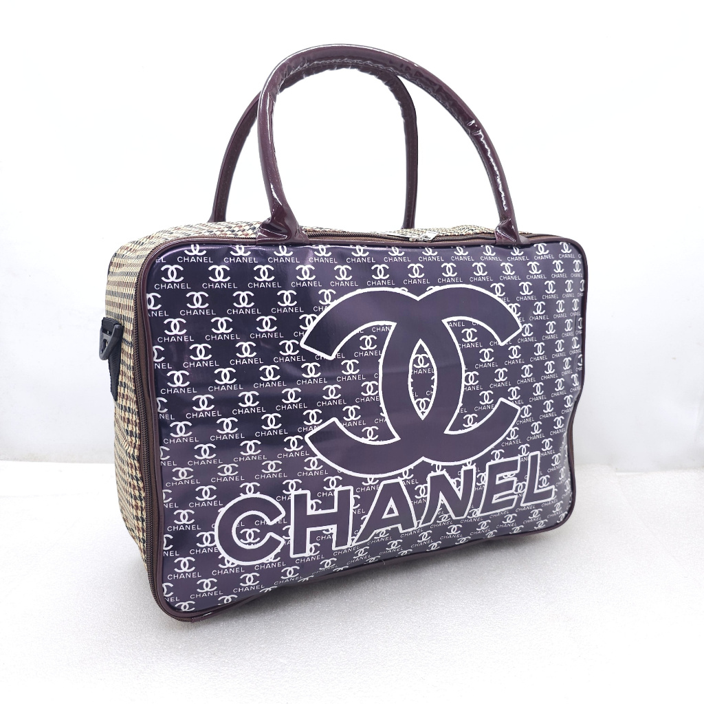 TAS PAKAIAN FANCY BARU / TAS PAKAIAN FASHION BRAND LOGO BESAR MURAH / TAS JALAN LOGO BRAND BARU/ TRA